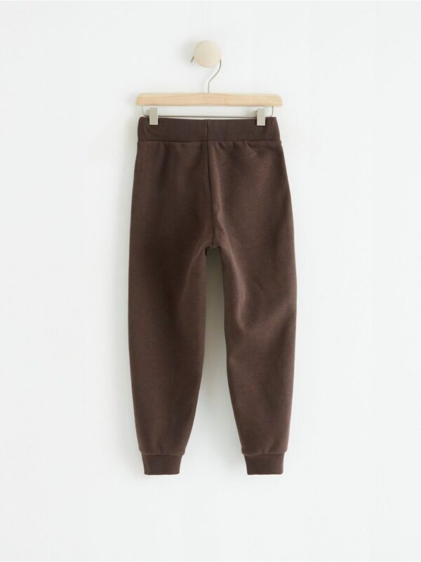 Trousers with brushed inside - 8396444-215