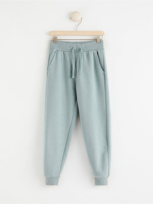 Trousers with brushed inside - 8396444-6949