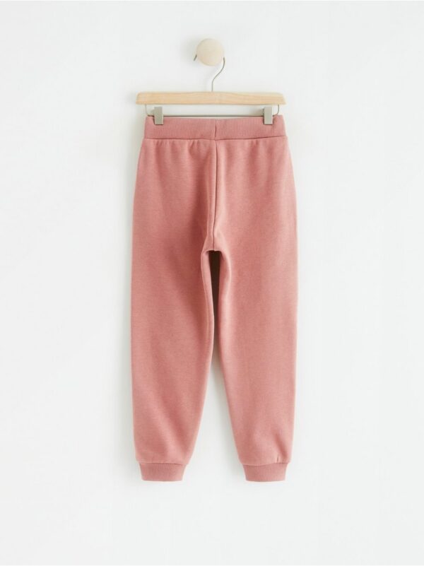 Trousers with brushed inside - 8396444-7658