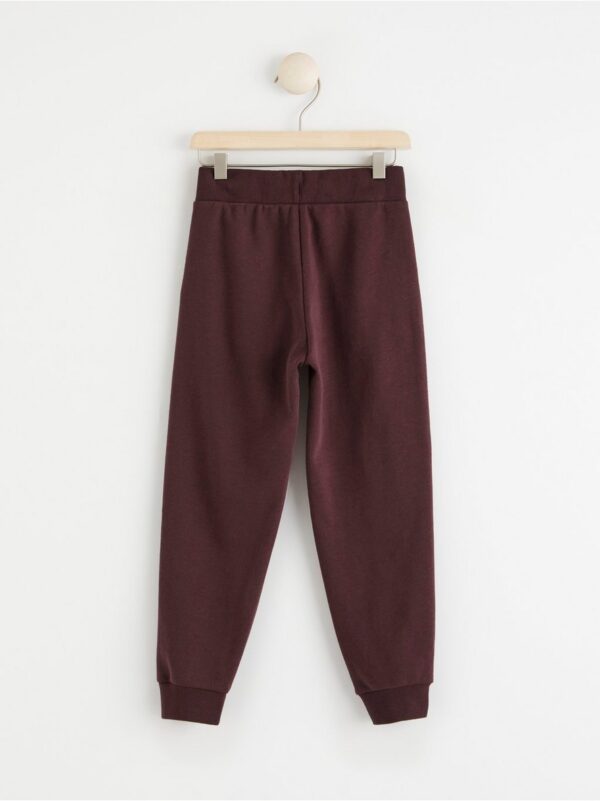 Trousers with brushed inside - 8396444-8596