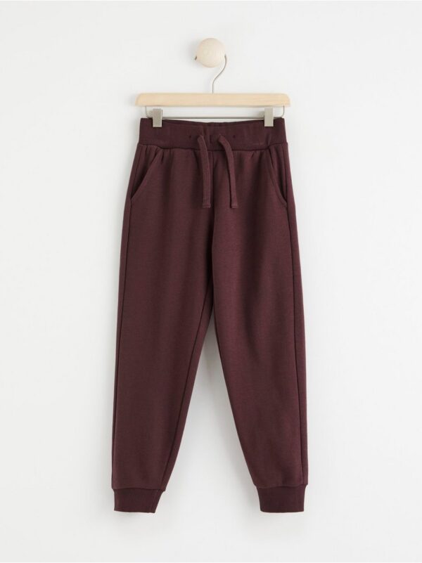 Trousers with brushed inside - 8396444-8596