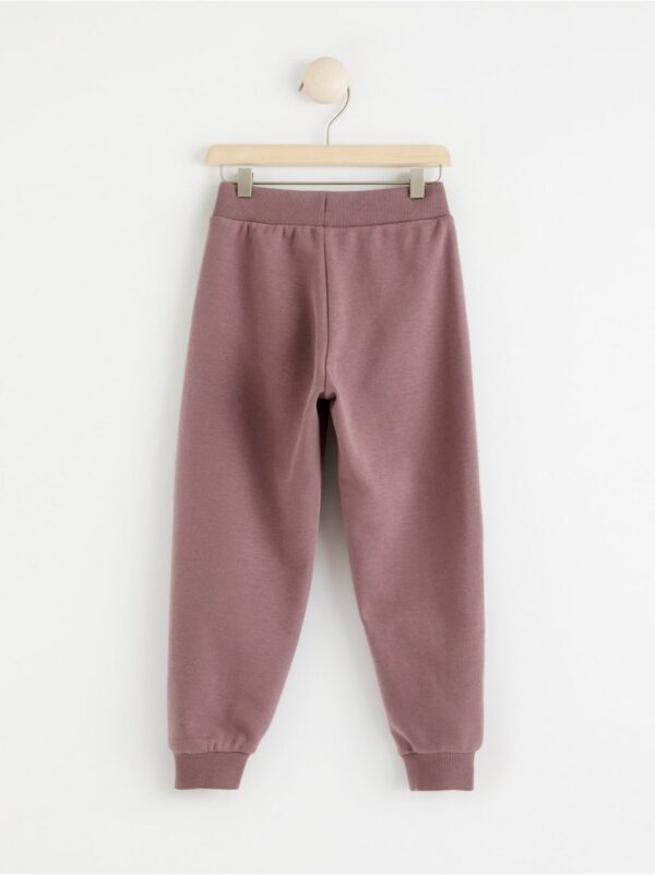 Trousers with brushed inside - 8396444-9438