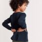 Ribbed long sleeve top - 8396490-2521