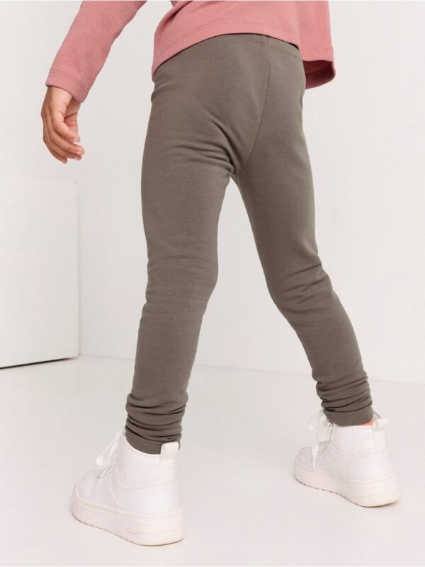 Leggings with brushed inside - 8396492-8176