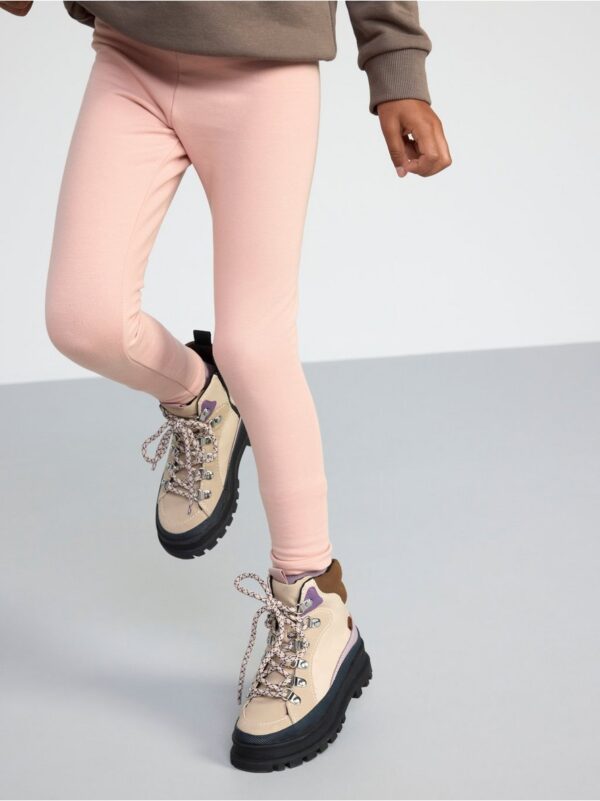 Leggings with brushed inside - 8396492-8493