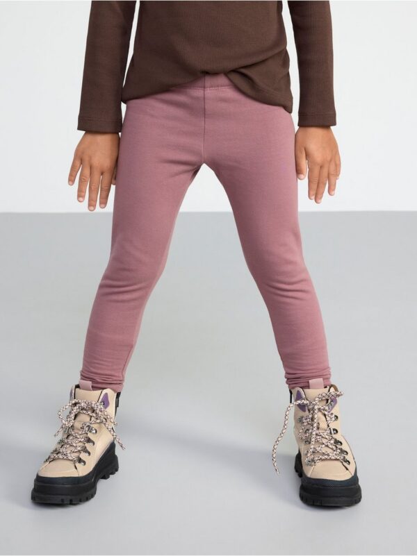 Leggings with brushed inside - 8396492-9438
