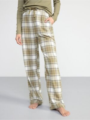 Flannel pyjama trousers - 8398793-7891