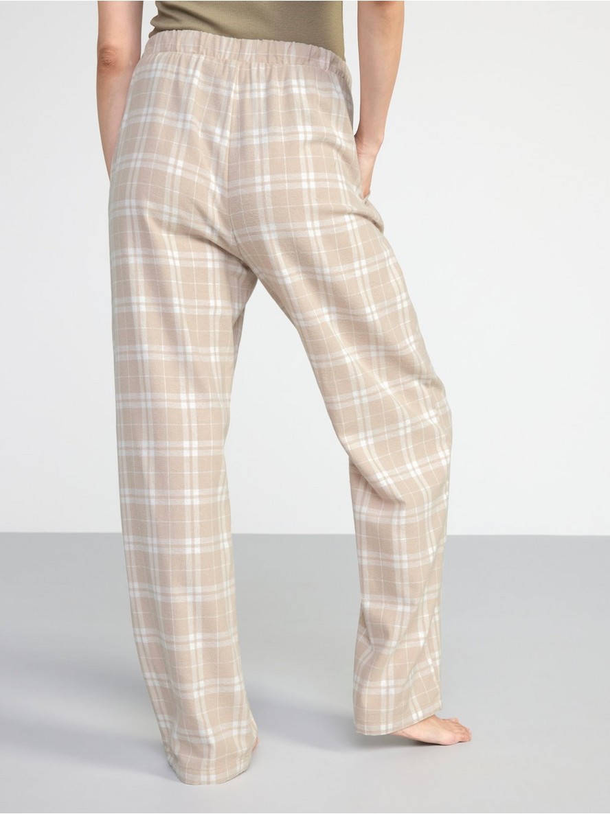 Flannel pyjama trousers - 8398793-9969