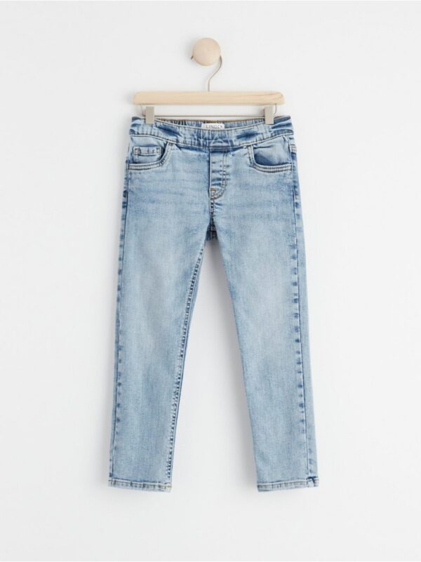 STURE Straight regular waist pull-up jeans - 8399700-766