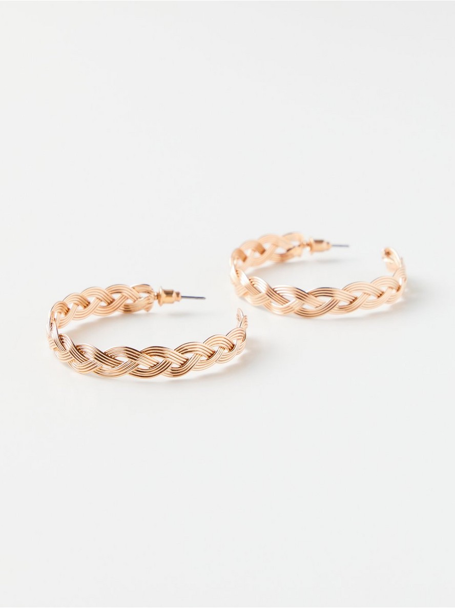 Mindjuse – Braided hoop earrings