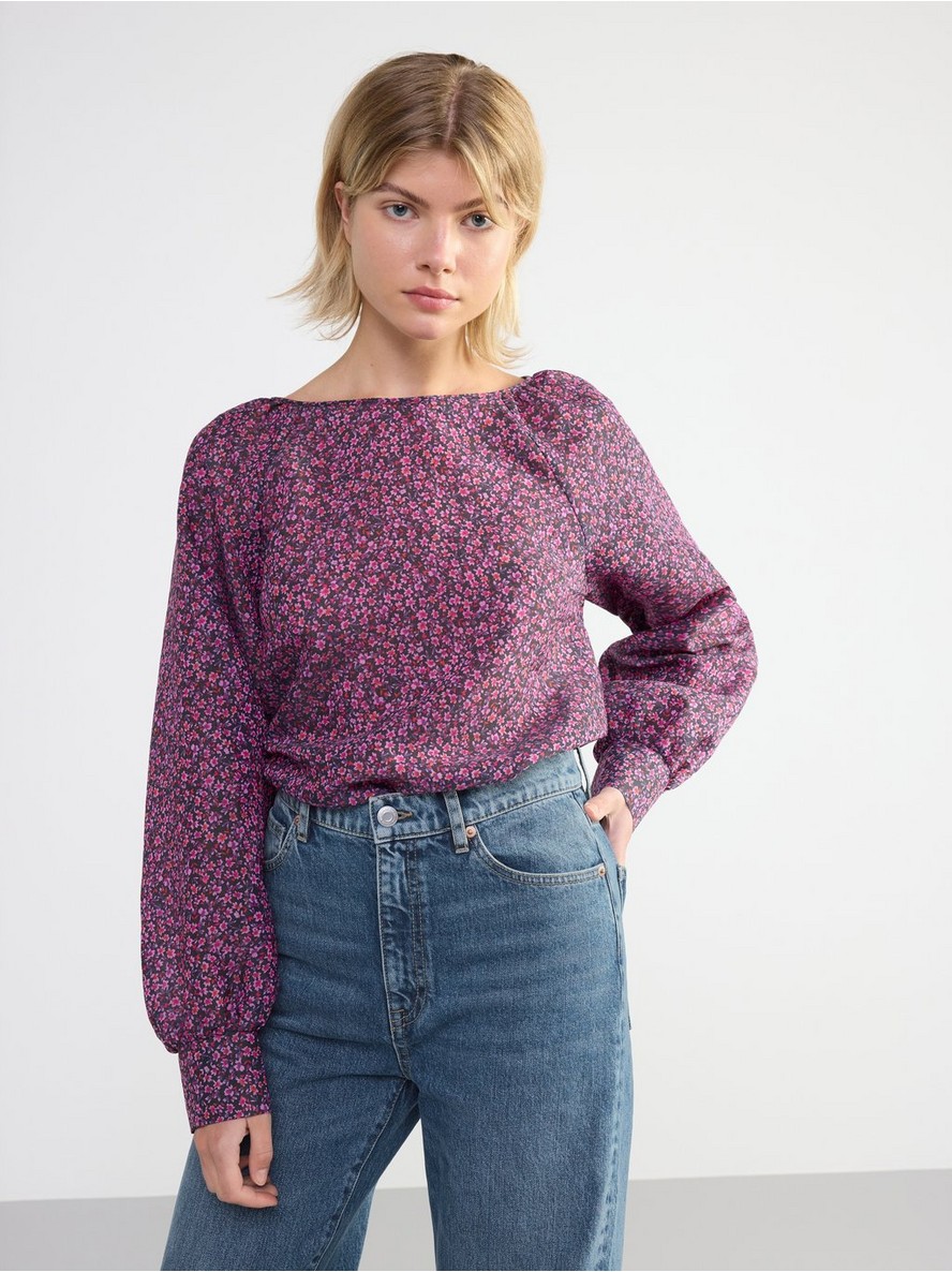 Bluza – Floral long sleeve blouse