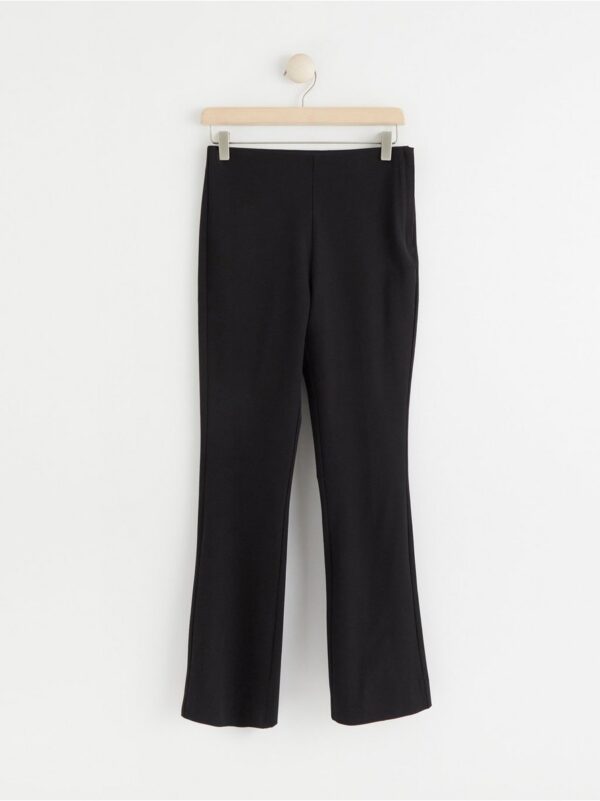 Flared high waist trousers - 8400476-80