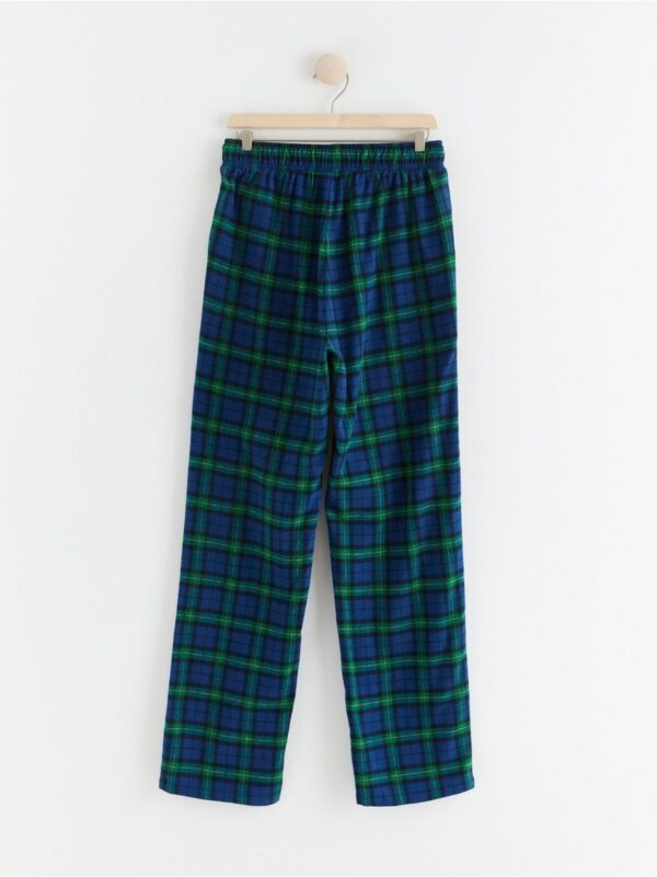 Checked pyjama trousers - 8404040-7026