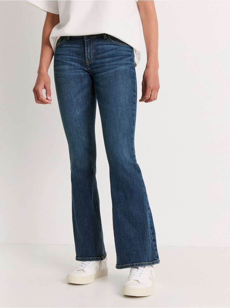 Pantalone – FREJA Flare super stretch regular waist jeans