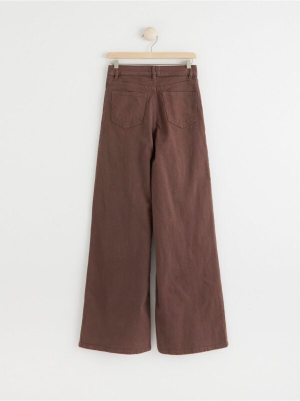 VIOLA Extra wide high waist jeans - 8404476-5290
