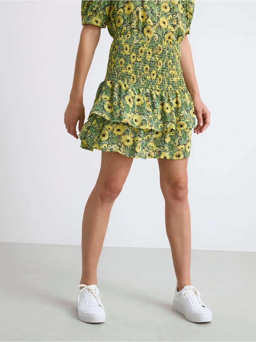 Suknja – Chiffon skirt with smock
