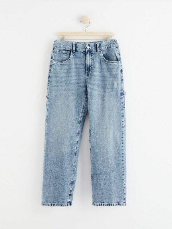 VIDAR Wide straight leg regular waist jeans - 8404896-790