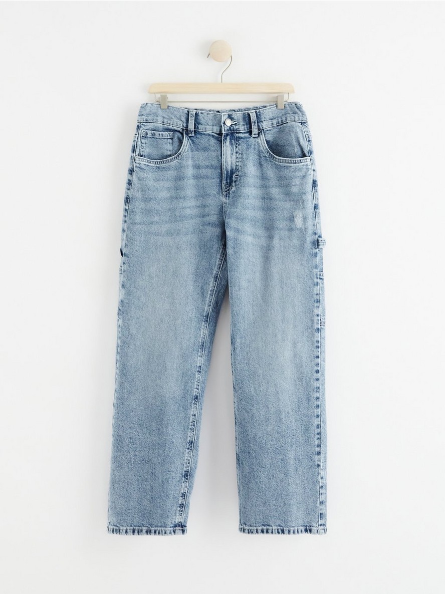 Pantalone – VIDAR Wide straight leg regular waist jeans