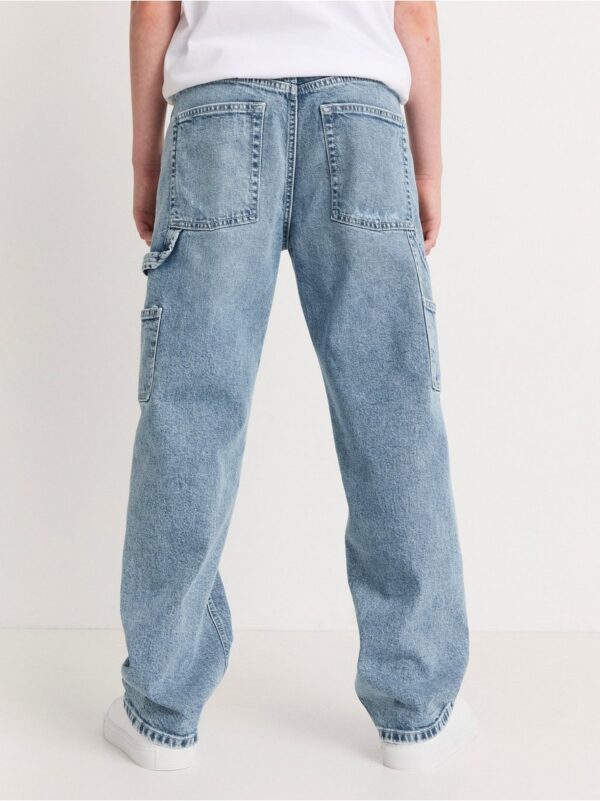 VIDAR Wide straight leg regular waist jeans - 8404896-790