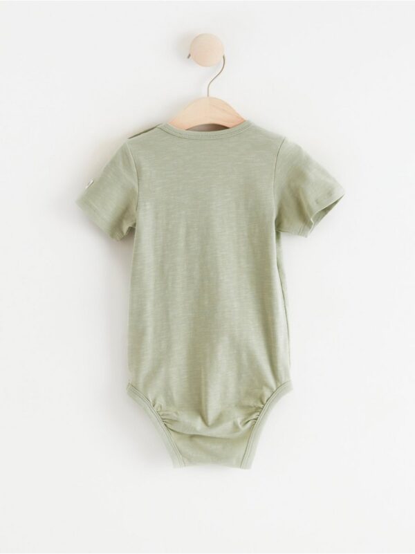 Short sleeve bodysuit in slub jersey - 8404944-3905