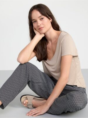 AVA Tapered patterned trousers - 8405388-80