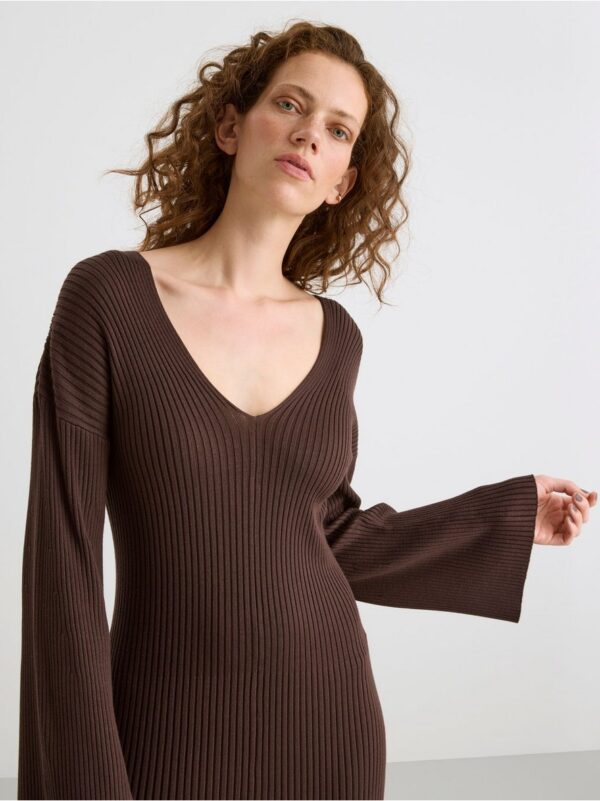 Rib-knitted dress - 8405598-9618