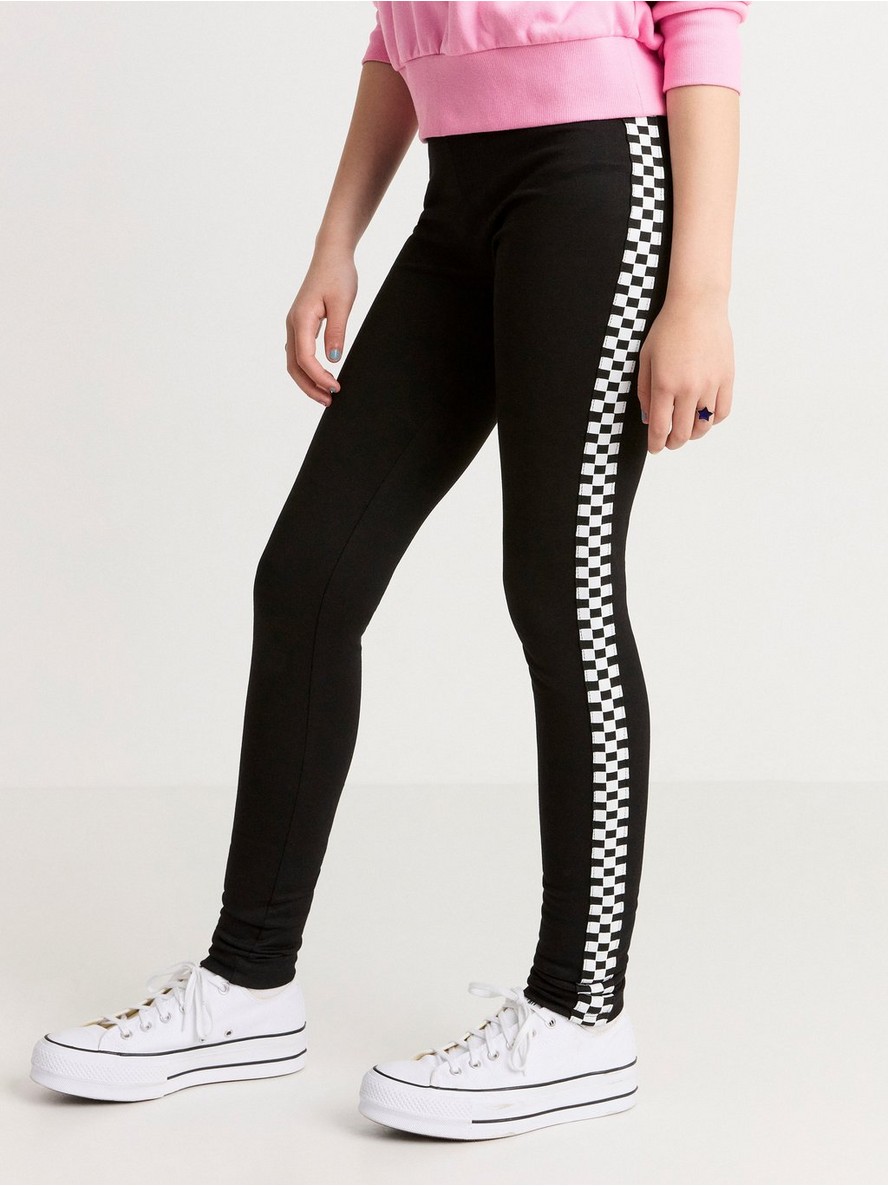 Helanke – Leggings with checked sides