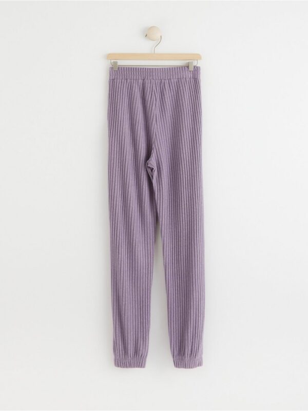 Ribbed trousers - 8406733-9986