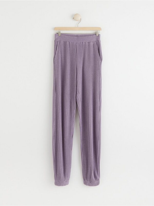 Ribbed trousers - 8406733-9986