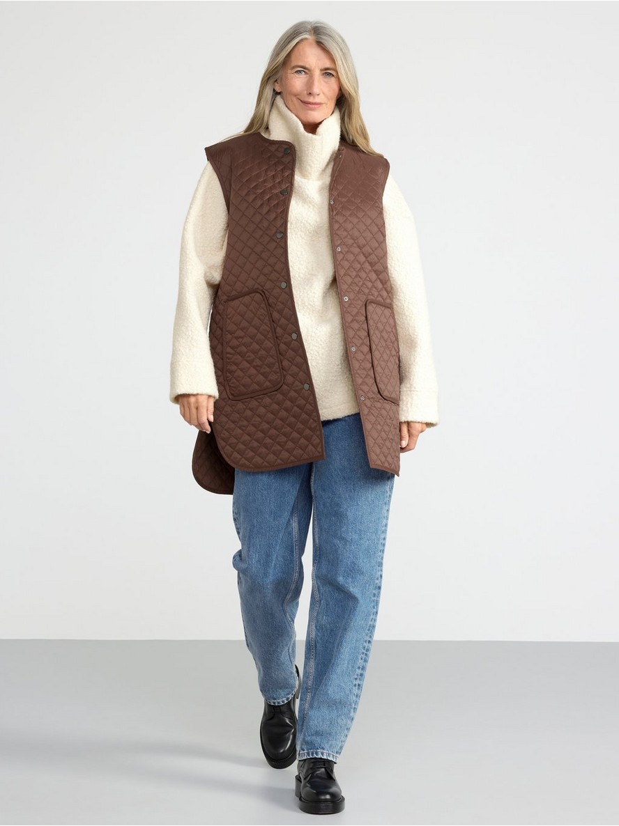 Quilted vest - 8406769-5461