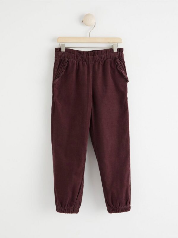 Corduroy trousers - 8408782-8596