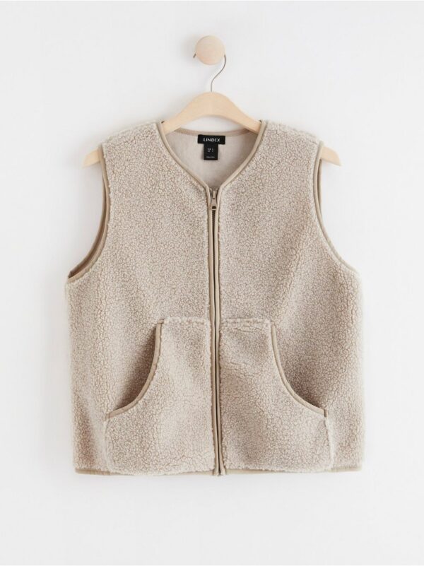 Pile vest - 8408806-7403