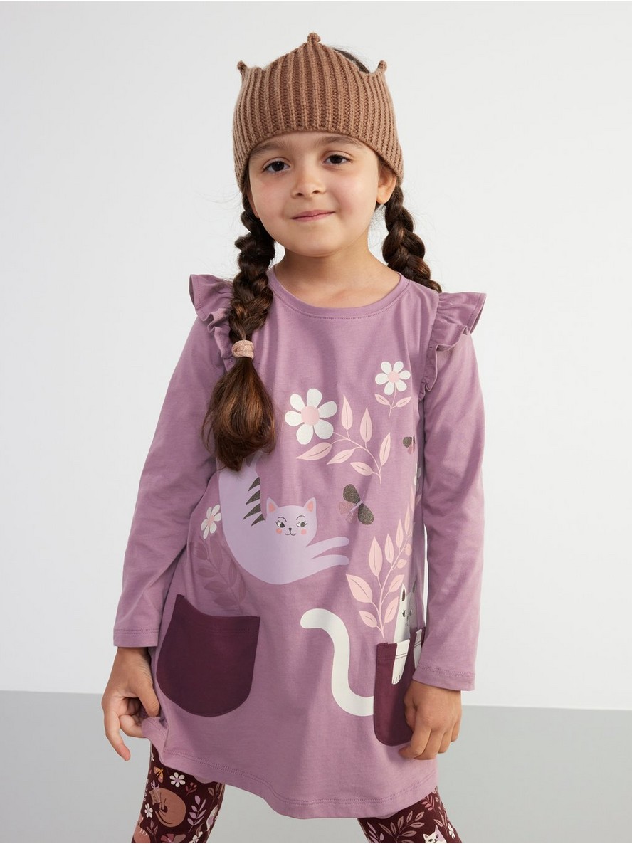 Tunika – Long sleeve tunic with cats