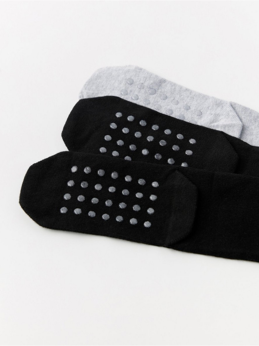 3-pack socks with hearts and antislip - 8416322-80
