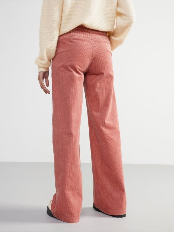 JACKIE Extra wide high waist corduroy trousers - 8417255-9352