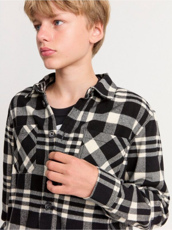 Flannel shirt - 8417704-80