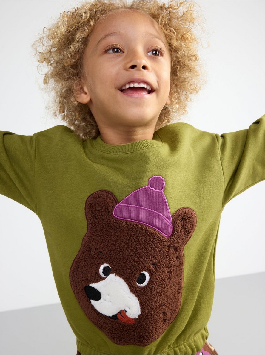 Dukserica – Sweatshirt with bear print