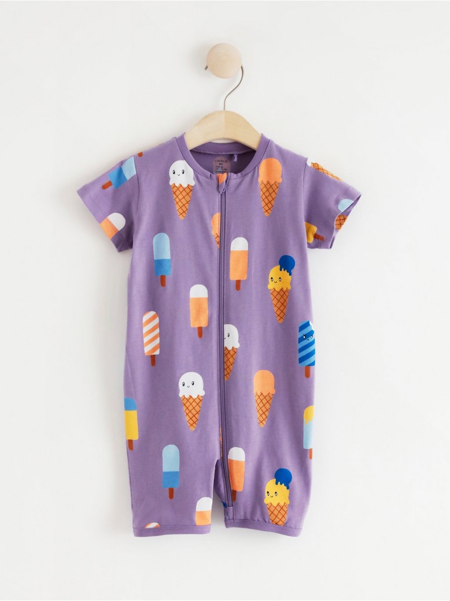 Pidzama – Pyjama romper with ice creams