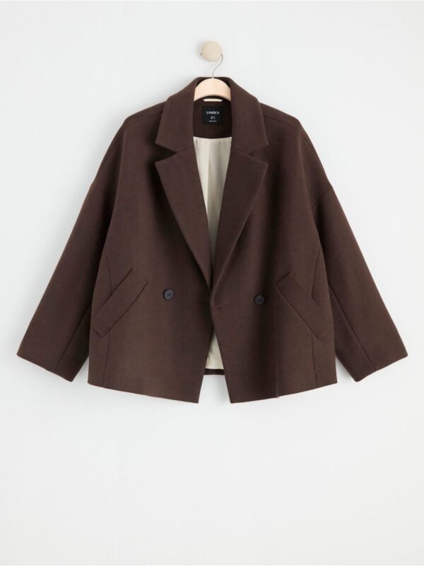 Wool blend jacket - 8427478-6995
