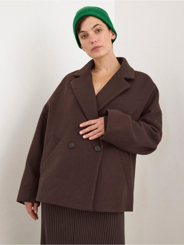 Wool blend jacket - 8427478-6995