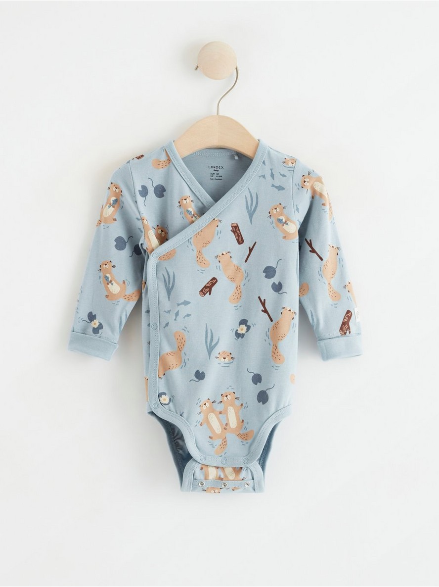 Bodi – Wrap bodysuit with otters