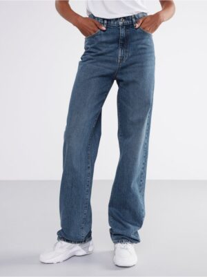 FRANKA High waist straight jeans with extra long leg - 8430746-791