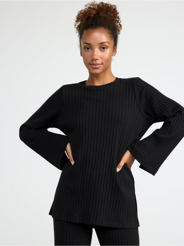 Ribbed lounge top - 8430804-80