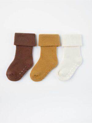 3-pack terry socks - 8431416-8138