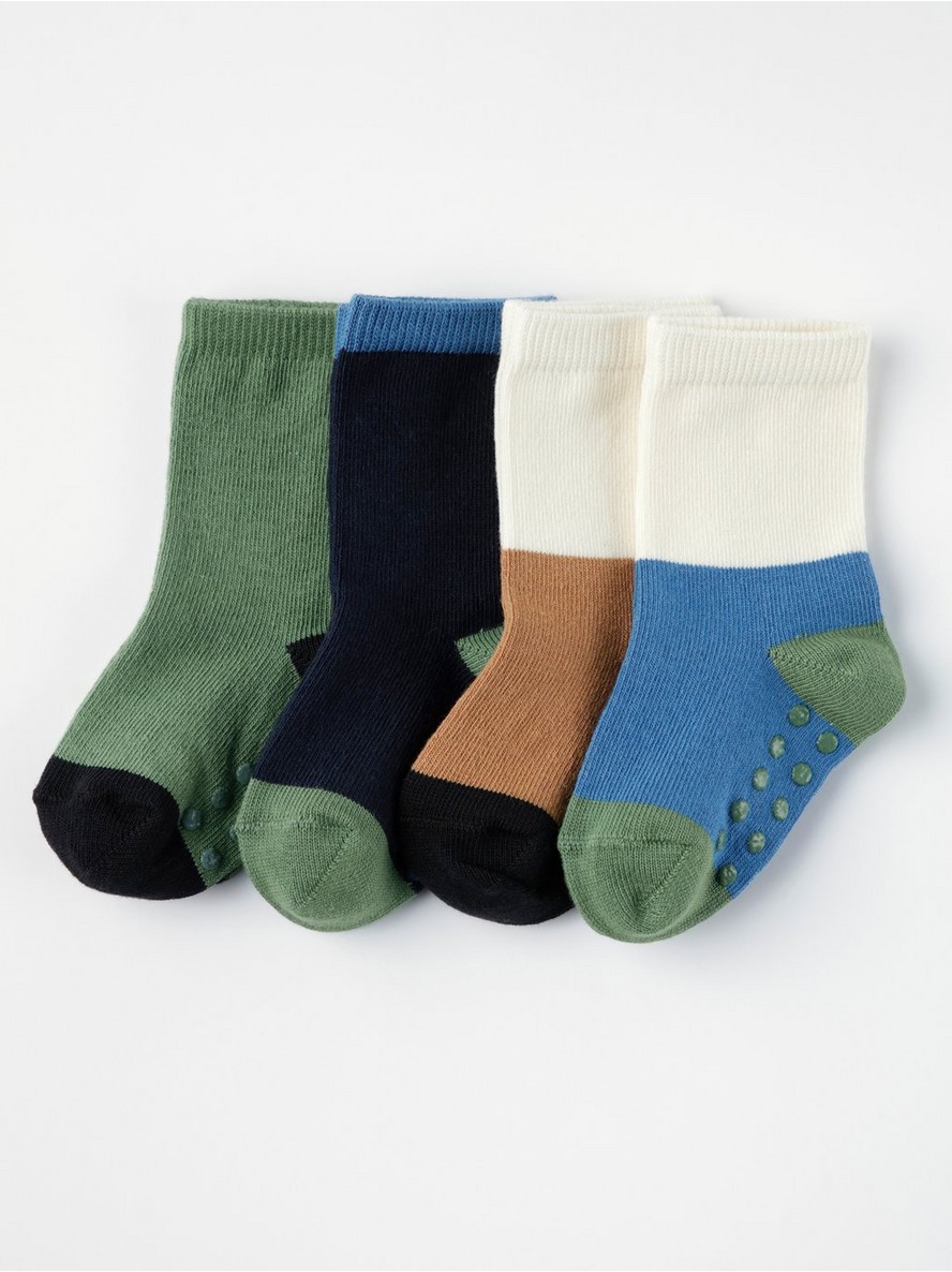 4-pack colourblock socks - 8431422-1253