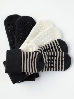 3-pack terry socks with antislip - 8431423-1230