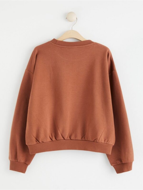 Sweatshirt with brushed inside - 8431580-9552