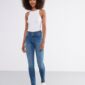 LILLY Blue slim fit shaping jeans - 8431594-791