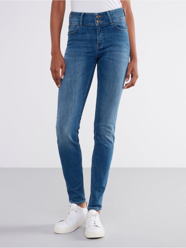 LILLY Blue slim fit shaping jeans - 8431594-791