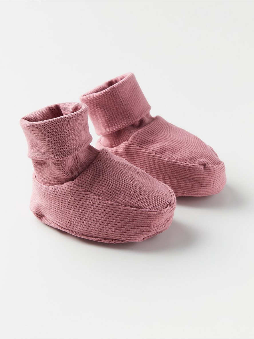Ribbed jersey baby footies - 8435080-7660